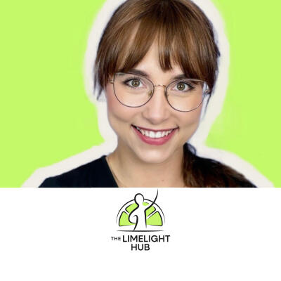 Kitti's client, Diana Bukowska and her business (The Limelight Hub) logo.