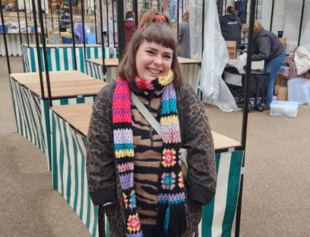 Portrait of Kitti's client, Beth Morelli-Mae.